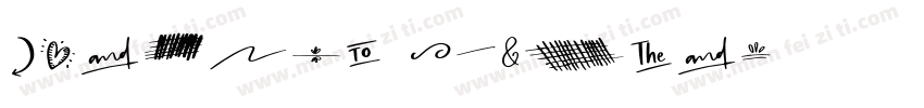 Bulgari Symbols字体转换